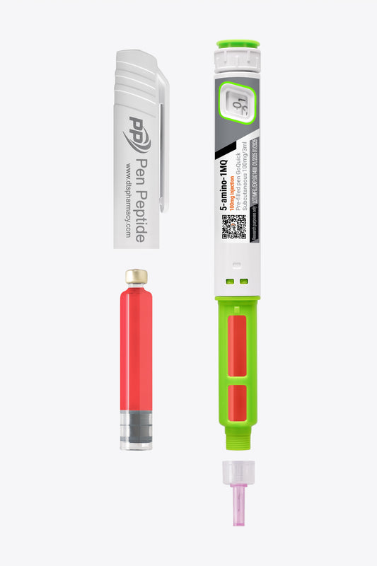 Péptido 5-Amino-1MQ en una pluma