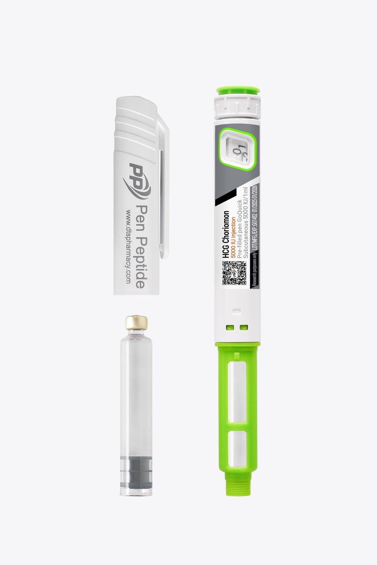 Péptido HCG Choriomon 5000 IU en una pluma