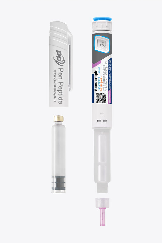 Péptido Somatropin (Human Growth Hormone) 30 IU en una pluma