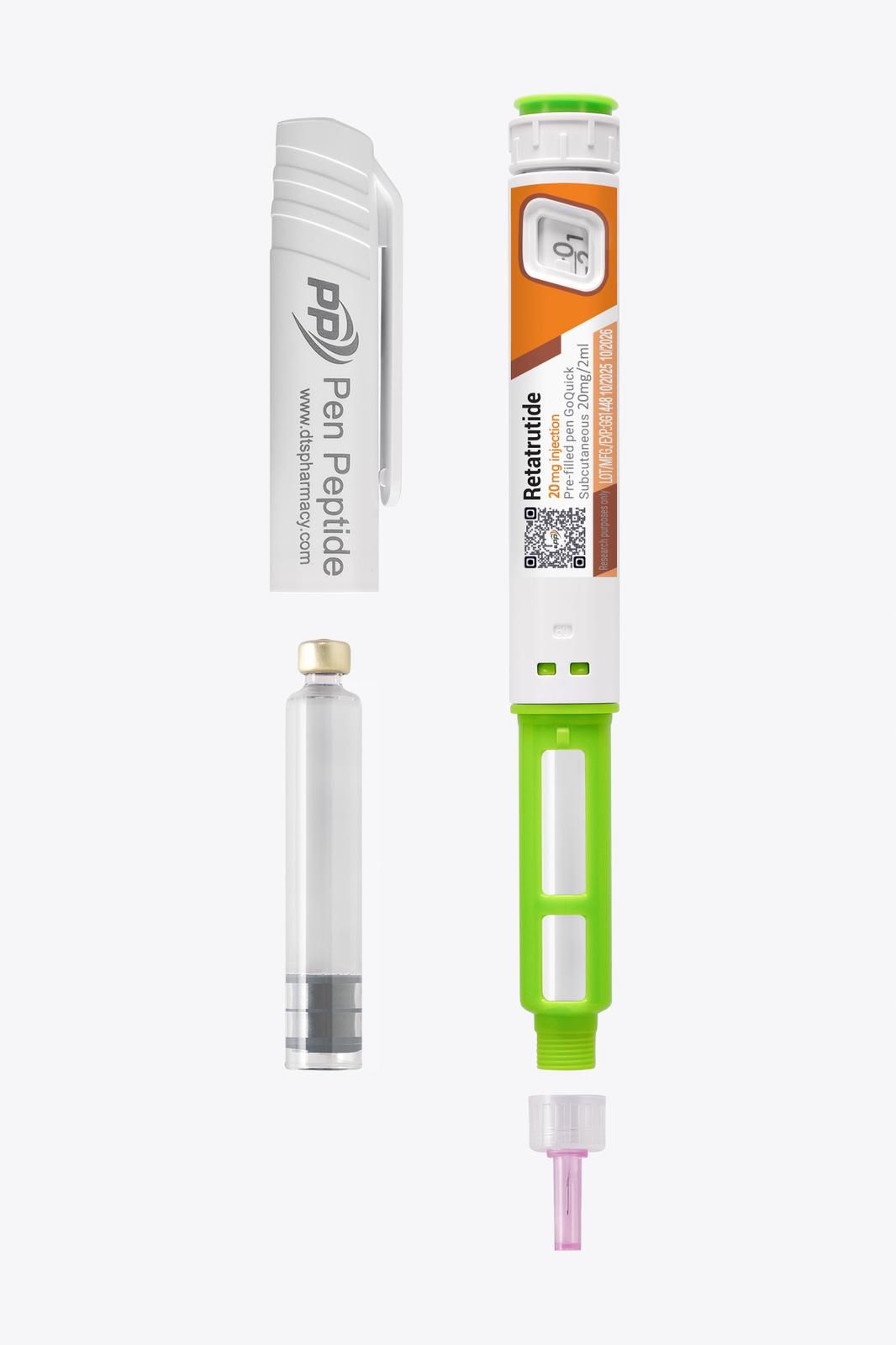 Retatrutide 20 mg en pluma